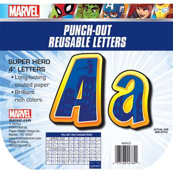 Marvel Super Hero Adventure Decor Letters, EU-845022