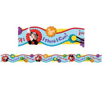 Shop Mickey Mouse Clubhouse I Think I Can Extra Wide Die Cut Deco Trim - Eu-845209 By Eureka