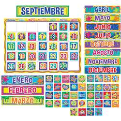 Color My World Spanish Calendar Bulletin Board Set, EU-847048