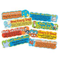 Dr Seuss Reading Tips Mini Bulletin Board Set, EU-847057