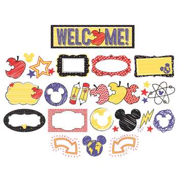 Mickey Color Pop Mini Bulletin Board Set, EU-847066