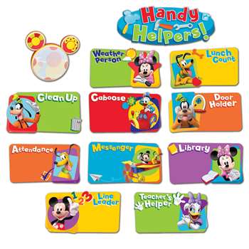 Shop Mickey Mouse Clubhouse Handy Helpers Job Chart Mini Bbs - Eu-847100 By Eureka