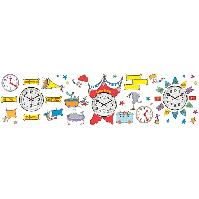 Dr Seuss - If I Ran The Circus Telling Time Bb Set, EU-847156