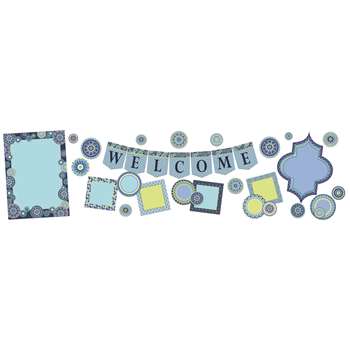 Blue Harmony Welcome Bulletin Board Set, EU-847547