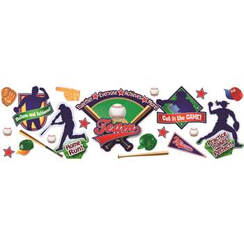 Baseball Bulletin Board Set By Eureka