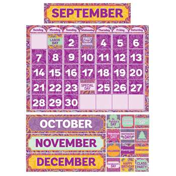 Positively Paisley Calendar Bulletin Board St, EU-847780