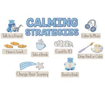 Calming Strategies Mini Bulletin Board Set A Close, EU-847789