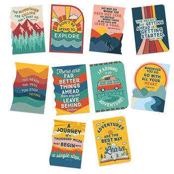 Adventurer Die-Cut Poster Set Bulletin Board Set, EU-847805