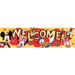 Shop Mickey Welcome Classroom Banner - Eu-849002 By Eureka
