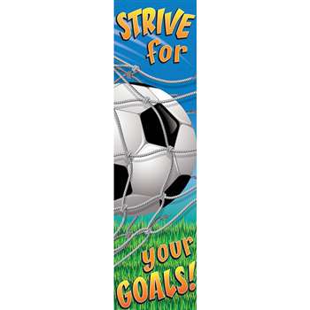 Soccer Motivational Banner 4Ft By Eureka