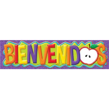 Color My World Spanish Welcome Horizontal Banners, EU-849273