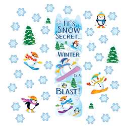 Winter Allinone Door Decor Kits, EU-849301