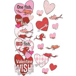1 Fish 2 Fish Valentines Day Door Decor Kit, EU-849330