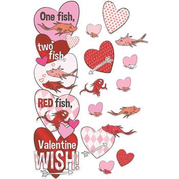 1 Fish 2 Fish Valentines Day Door Decor Kit, EU-849330