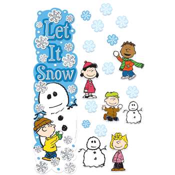 Peanuts Winter Door Decor Kit, EU-849335
