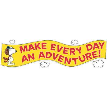 Peanuts Flying Ace Motivational Banner By Eureka