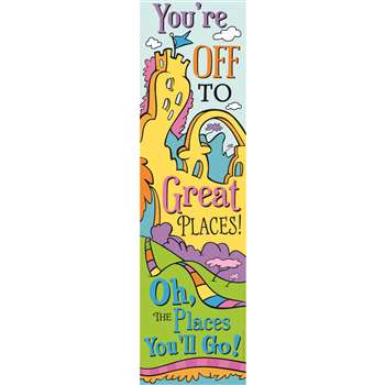 Dr Seuss Oh The Places Vertical Banner, EU-849903