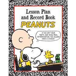 Peanuts Lesson Plan And Record Book By Eureka