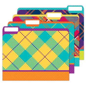 Plaid Attitude File Folders, EU-866423