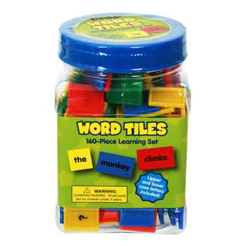 Word Tiles Parts Of Speech 160/Pk Color Coded By Eureka