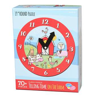 Learning To Tell Time Farm Puzzle Round, EU-BJPR18561