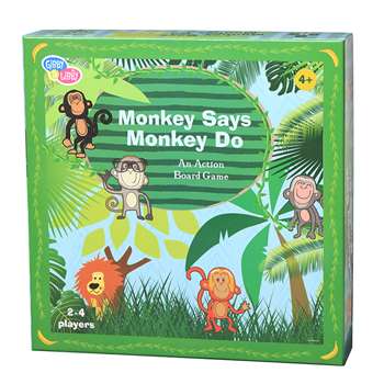 Monkey Say Monkey Do Paper Board Game, EU-BKBG18435