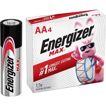 Energizer Max Alkaline AA Batteries - EVEE91