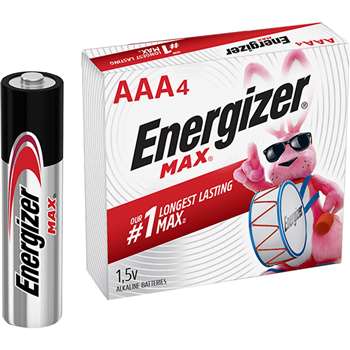 Energizer Max Alkaline AAA Batteries - EVEE92