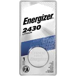 Energizer 2430 Lithium Coin Battery, 1 Pack - EVEECR2430BP