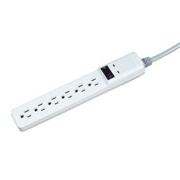 Six Outlet Surge Protector By Fellowes