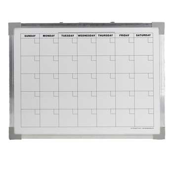 Aluminum Magnetic Calendar Bd 18X24 Framed, FLP17302