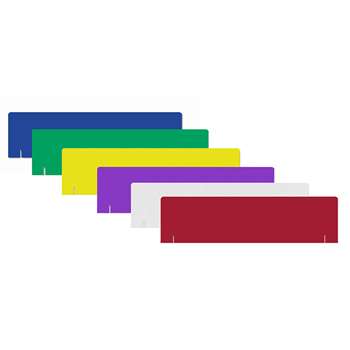 Project Board Headers Assorted 1 Each Of 6 Colors By Flipside