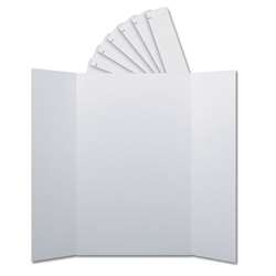 Project Boards & Headers 24/Set Corrugated White, FLP30242