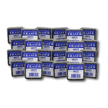 Dry Erase /Chalkboard Eraser 24Pk, FLP32000