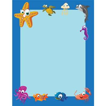 Under The Sea Border Paper 50 Pack, FLPUS300