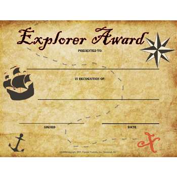 Explorer Award, FLPVA708