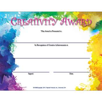 Creativity Award, FLPVA709