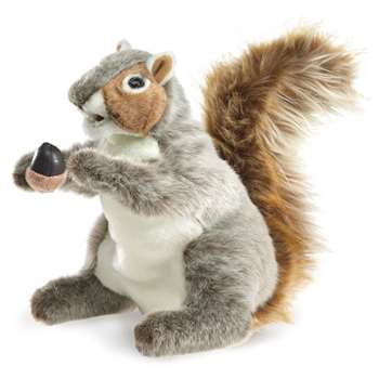 Puppet Gray Squirrel By Folkmanis