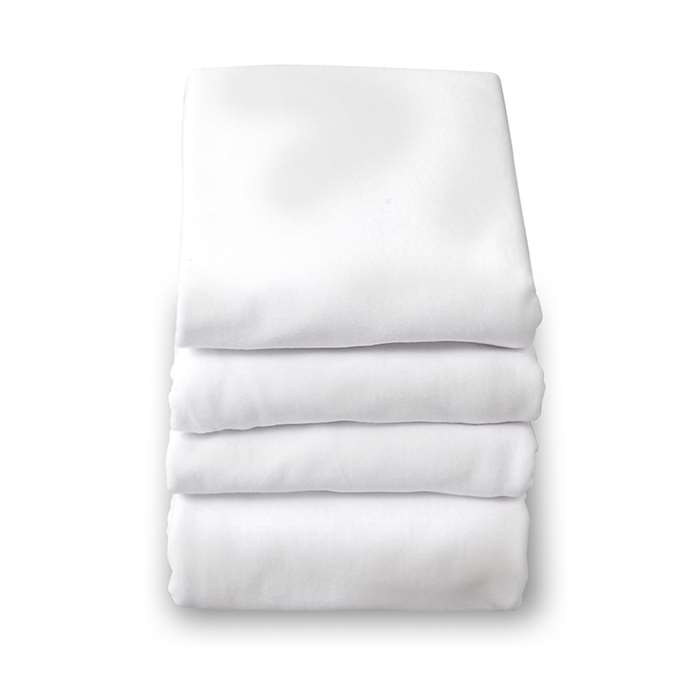 Safefit White Elastic Fitted Sheet Full Size By Foundations
