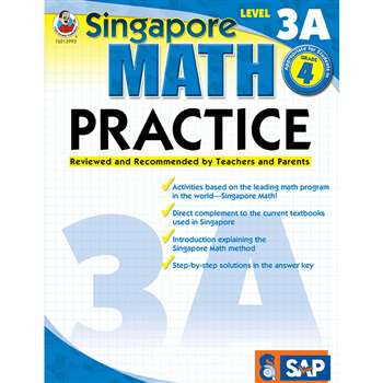 Math Practice Level 3A Gr 4 By Carson Dellosa