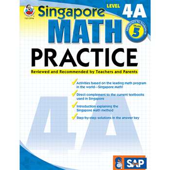 Math Practice Level 4A Gr 5 By Carson Dellosa