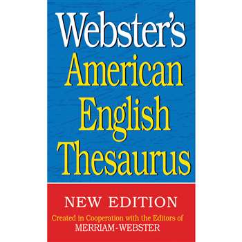 Websters American English Thesaurus By Federal Street Press