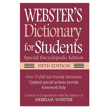Webster Dictionary For Students Special Encycloped, FSP9781596951686