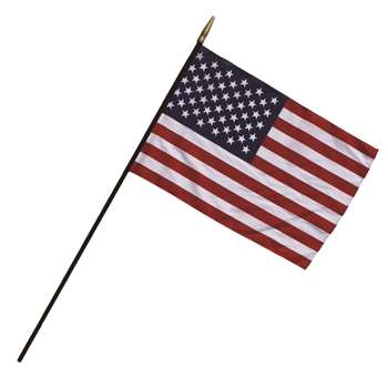 Heritage Us Classroom Flag 12 X 18 Flag 3/8 X 30 Staff By Independence Flag