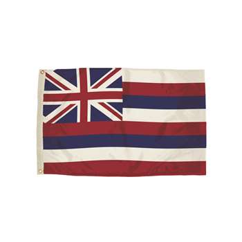 3X5 Nylon Hawaii Flag Heading & Grommets, FZ-2102051