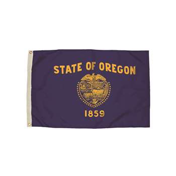 3X5 Nylon Oregon Flag Heading & Grommets, FZ-2362051