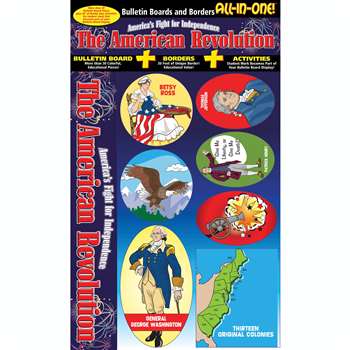 American Revolution All-In-One Bulletin Board Set By Gallopade