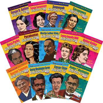 Biography Funbooks Women & Minorities Who Shaped Our Nation By Gallopade