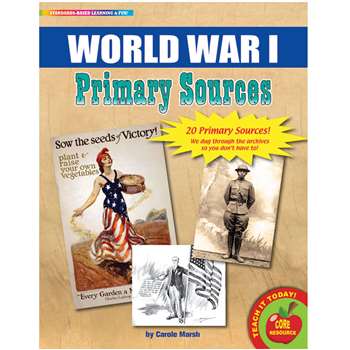 Primary Sources World War I, GALPSPWW1