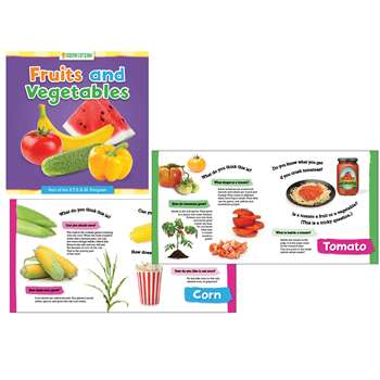 Grow with Steam Fruits And Vegetables Board Book, GAR9781635601770
